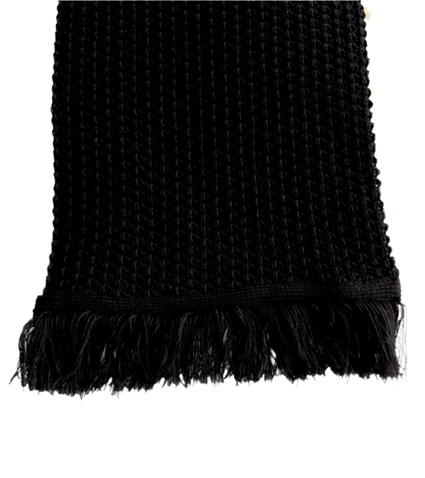 Black Classic Scarf