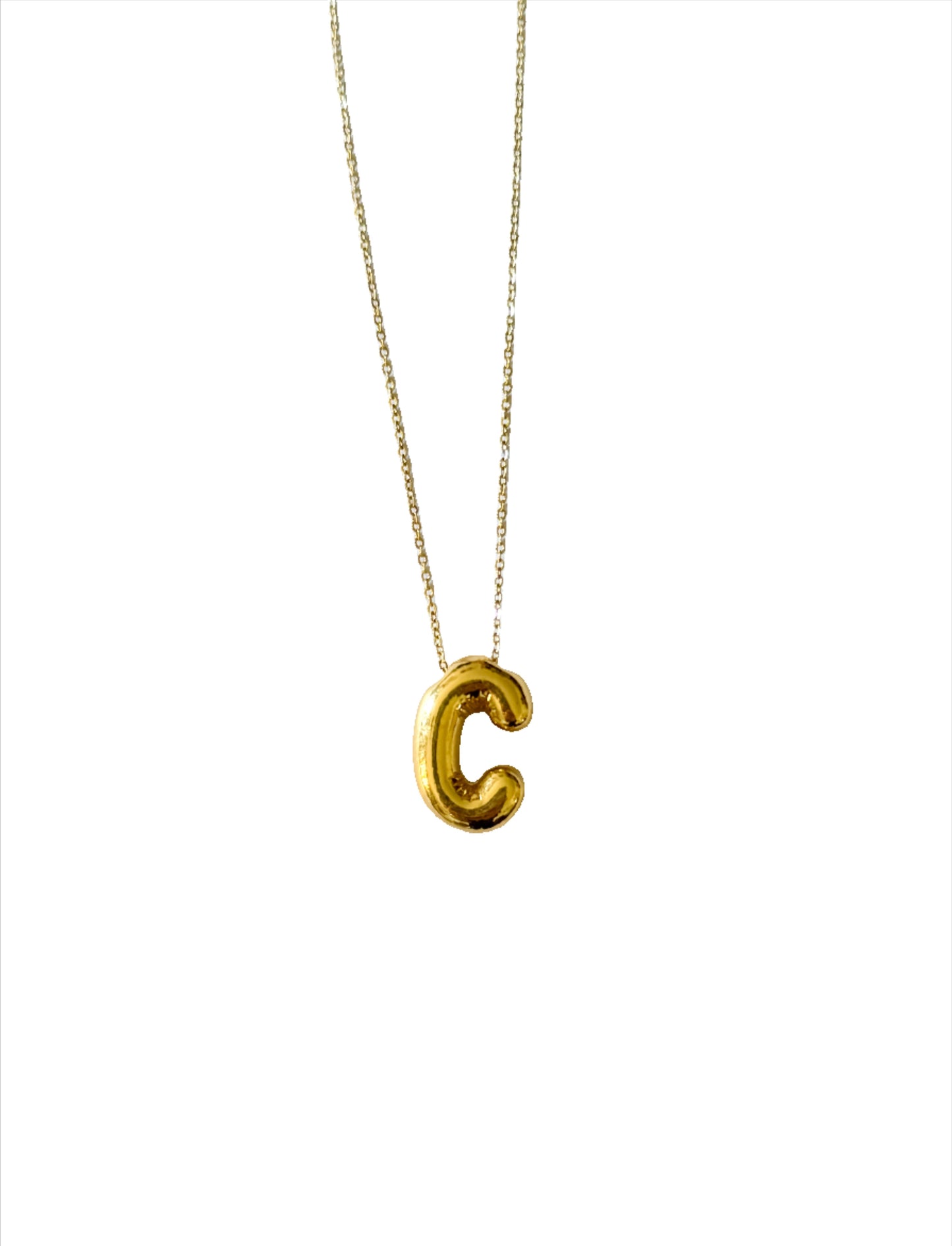 Chunky Initial Necklace