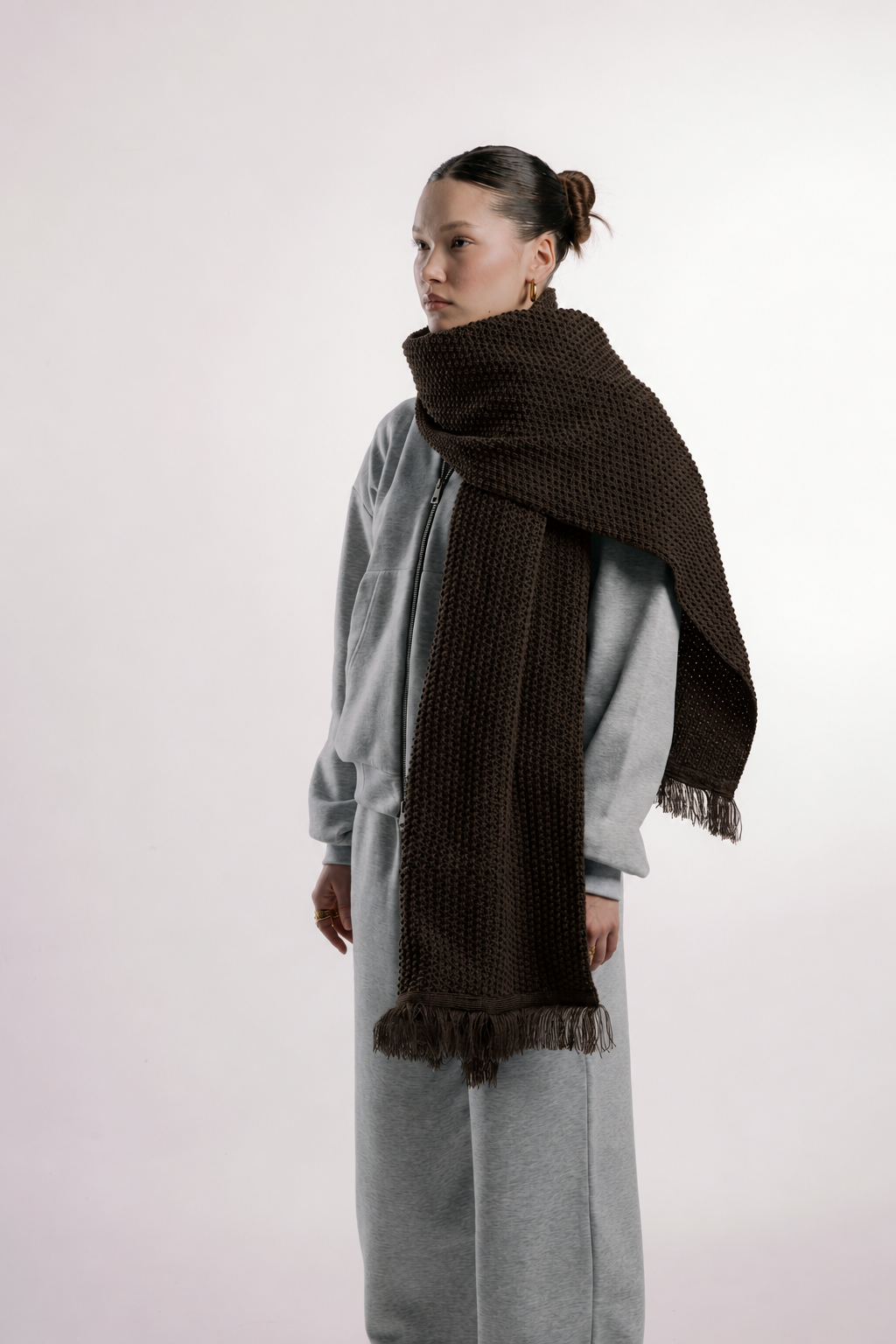 Dark Brown Shawl