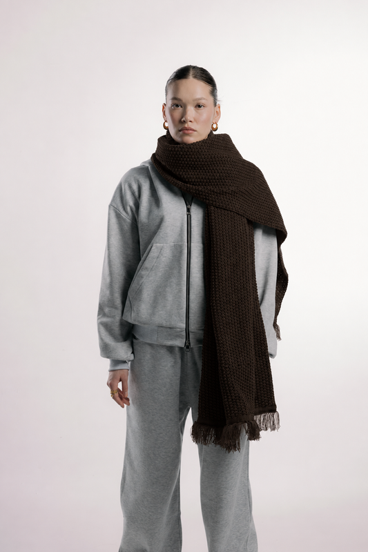 Dark Brown Shawl