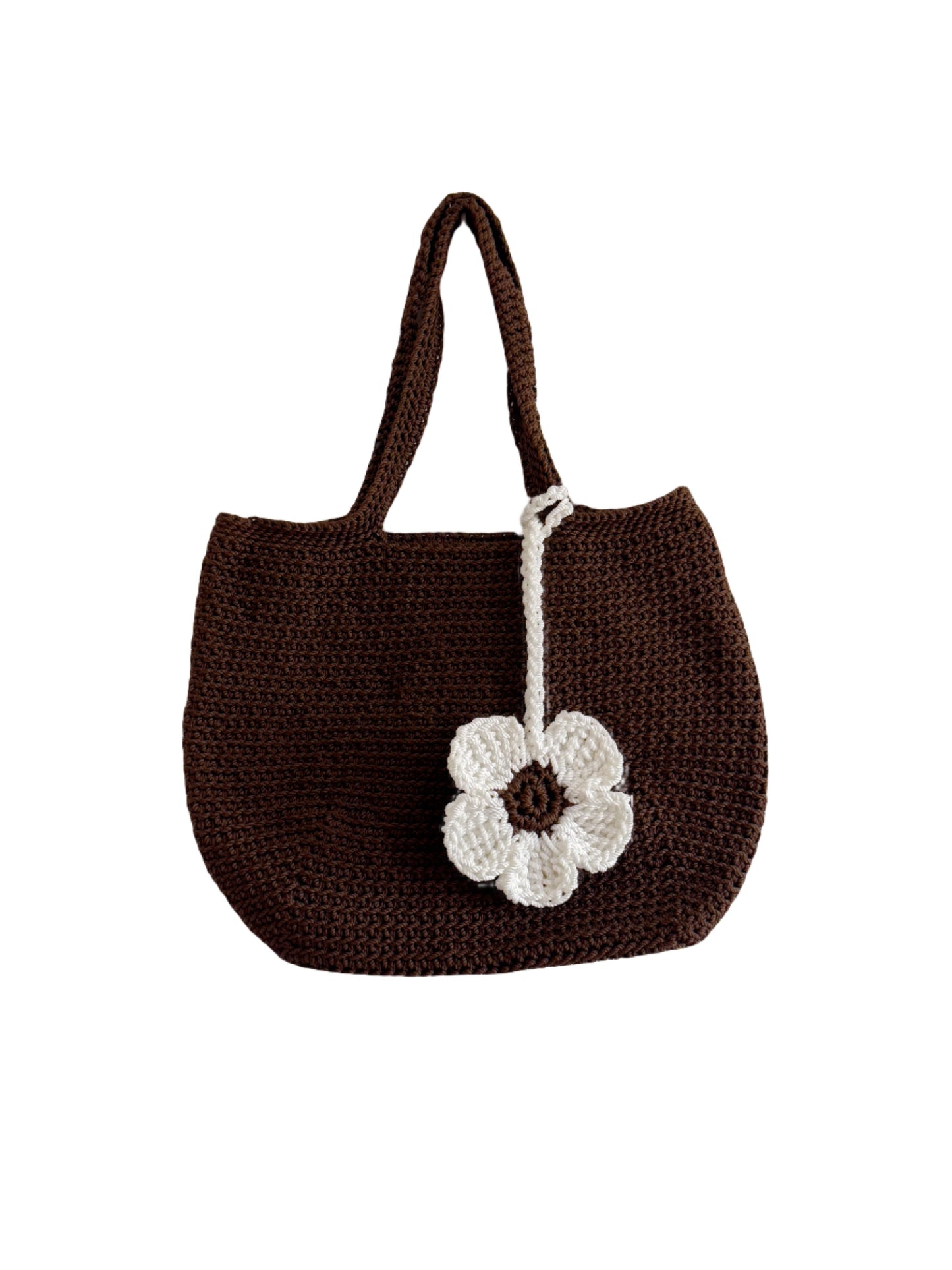 Brown Macrame Bag