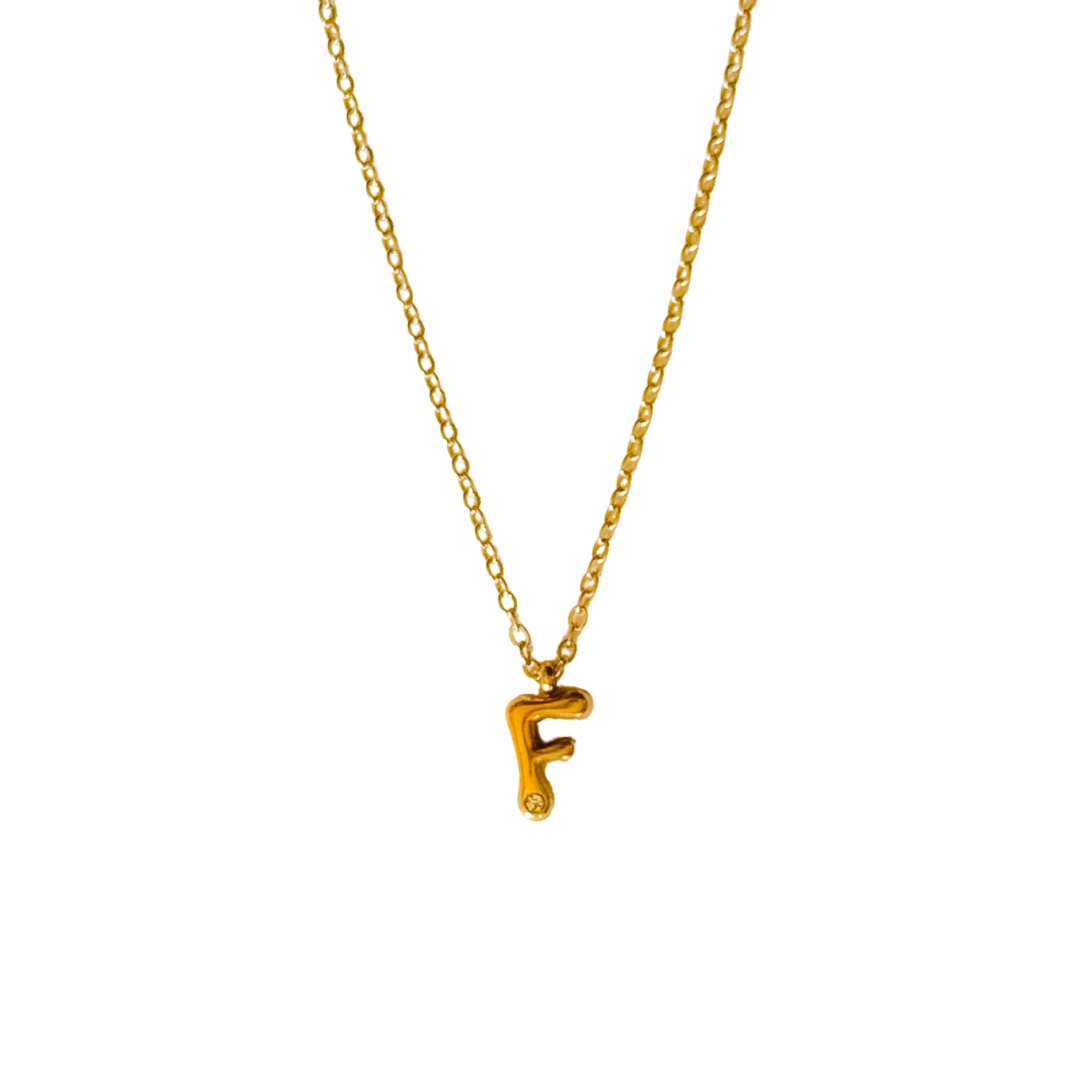 Diamond Initial Necklace