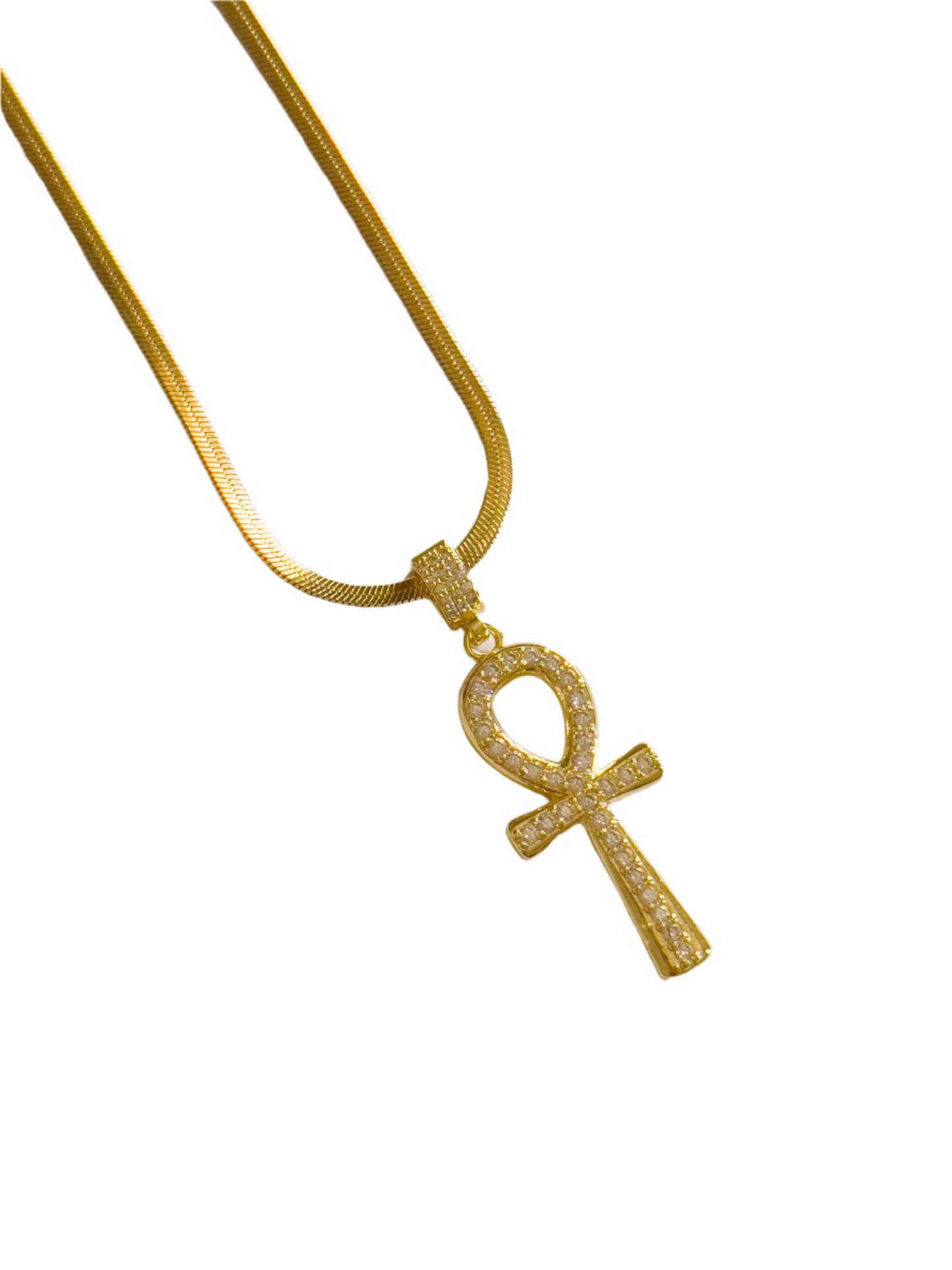 Large Key Of Life Necklace