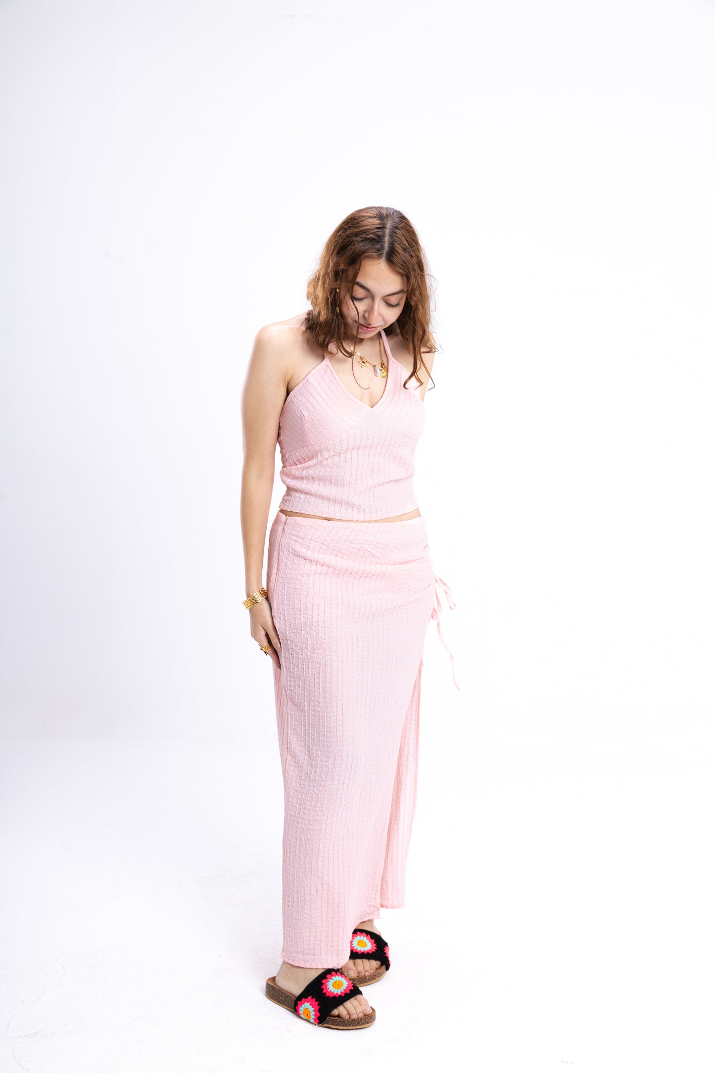 Pink Golden Aura Top