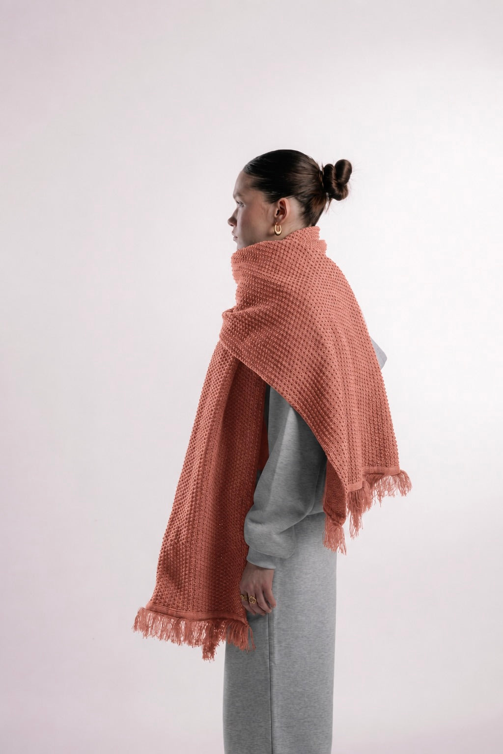 Cahsmere Pink Shawl