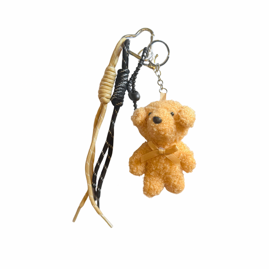 Teddy Bear Bag Charm