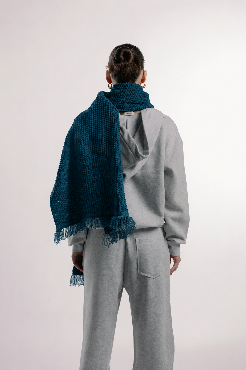 Teal Blue Shawl