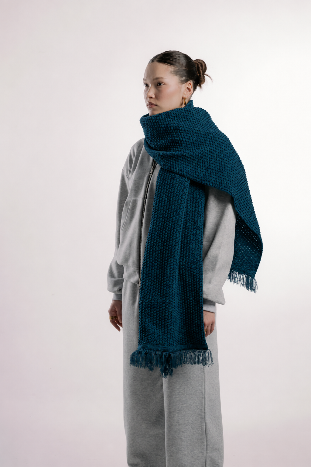 Teal Blue Shawl