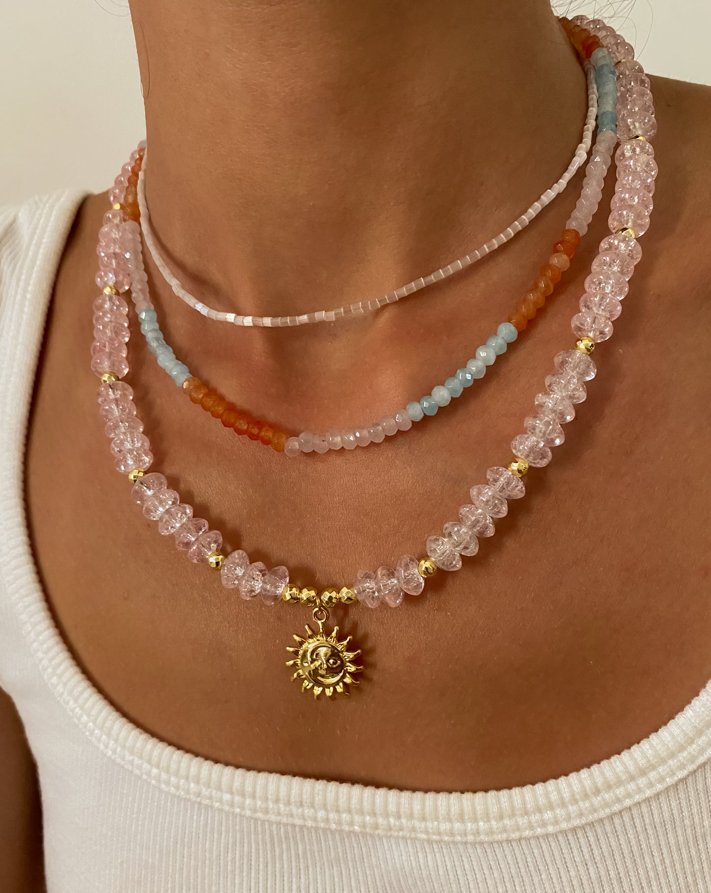 Multicolored Beaded Choker